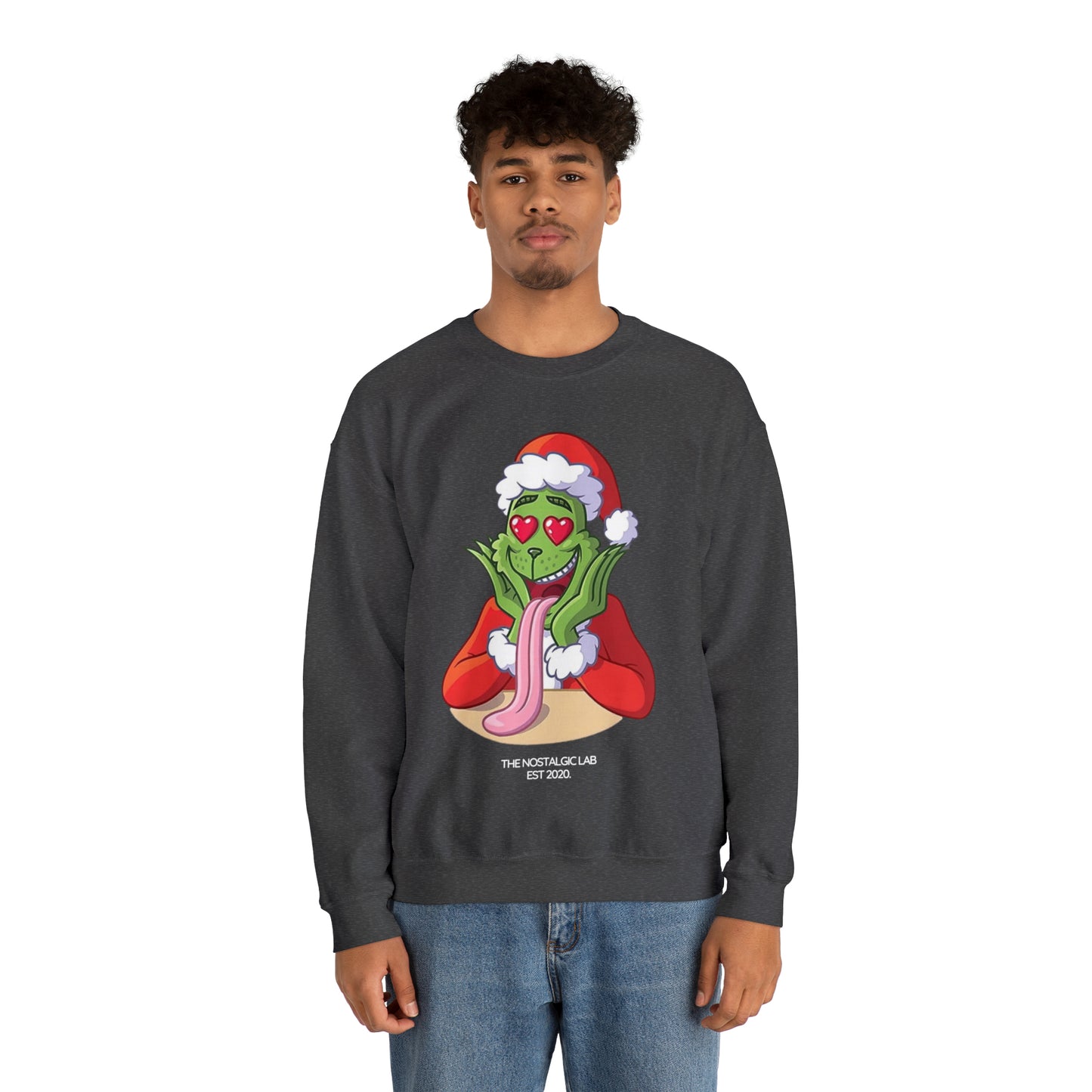 Grinch Heart Eyes Crewneck Sweatshirt