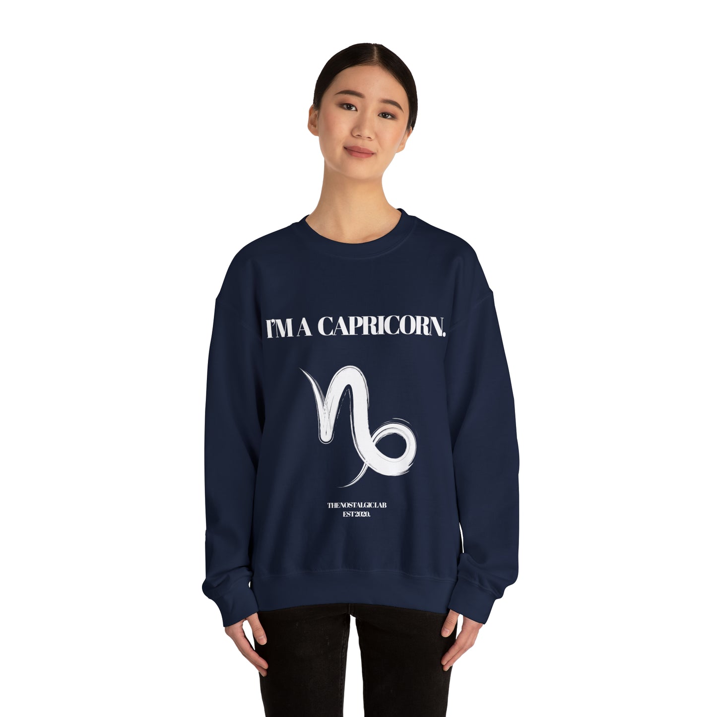 I'M A CAPRICORN Unisex Crewneck Sweatshirt