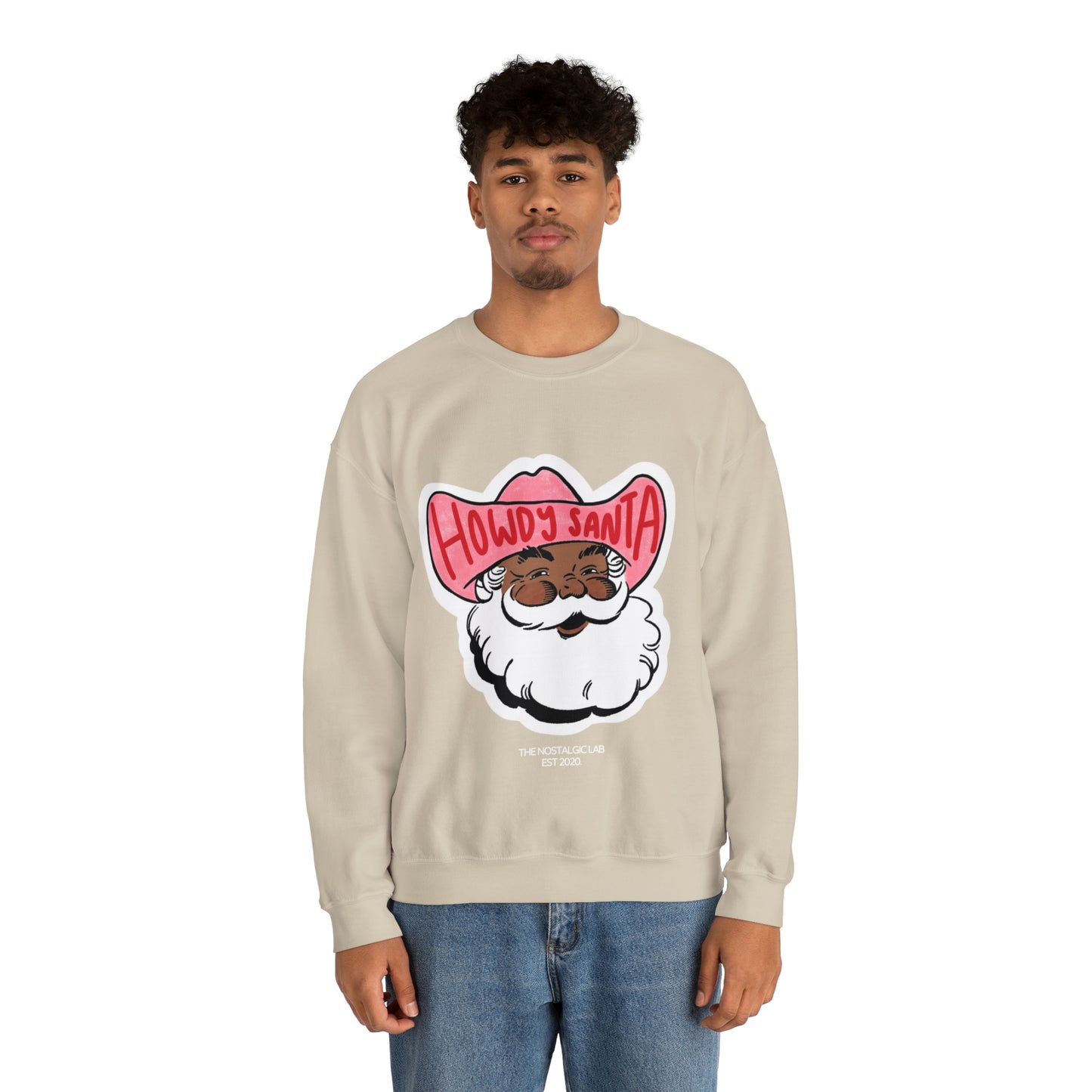 Howdy Santa Unisex Crewneck Sweatshirt