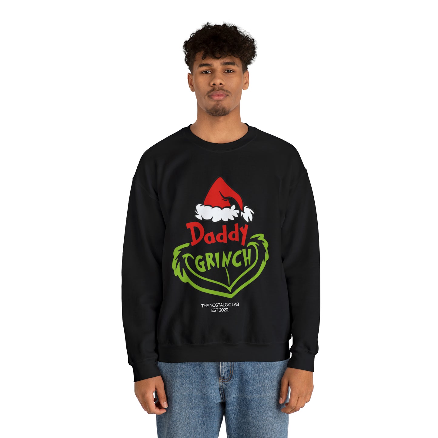 Daddy Grinch Unisex Crewneck Sweatshirt