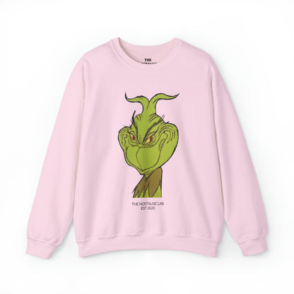 Grinchy Grin Unisex Crewneck Sweatshirt