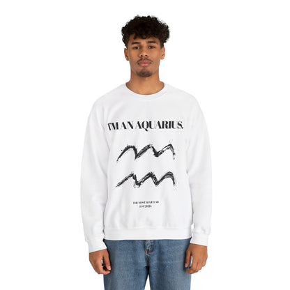 I'M AN AQUARIUS Unisex Crewneck Sweatshirt