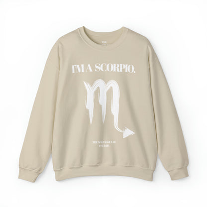I'M A SCORPIO Unisex Crewneck Sweatshirt