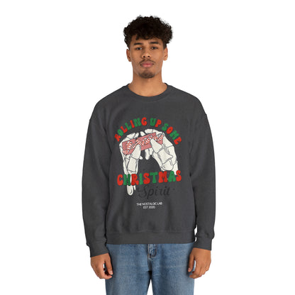 Rollin Christmas Spirit Unisex Crewneck Sweatshirt