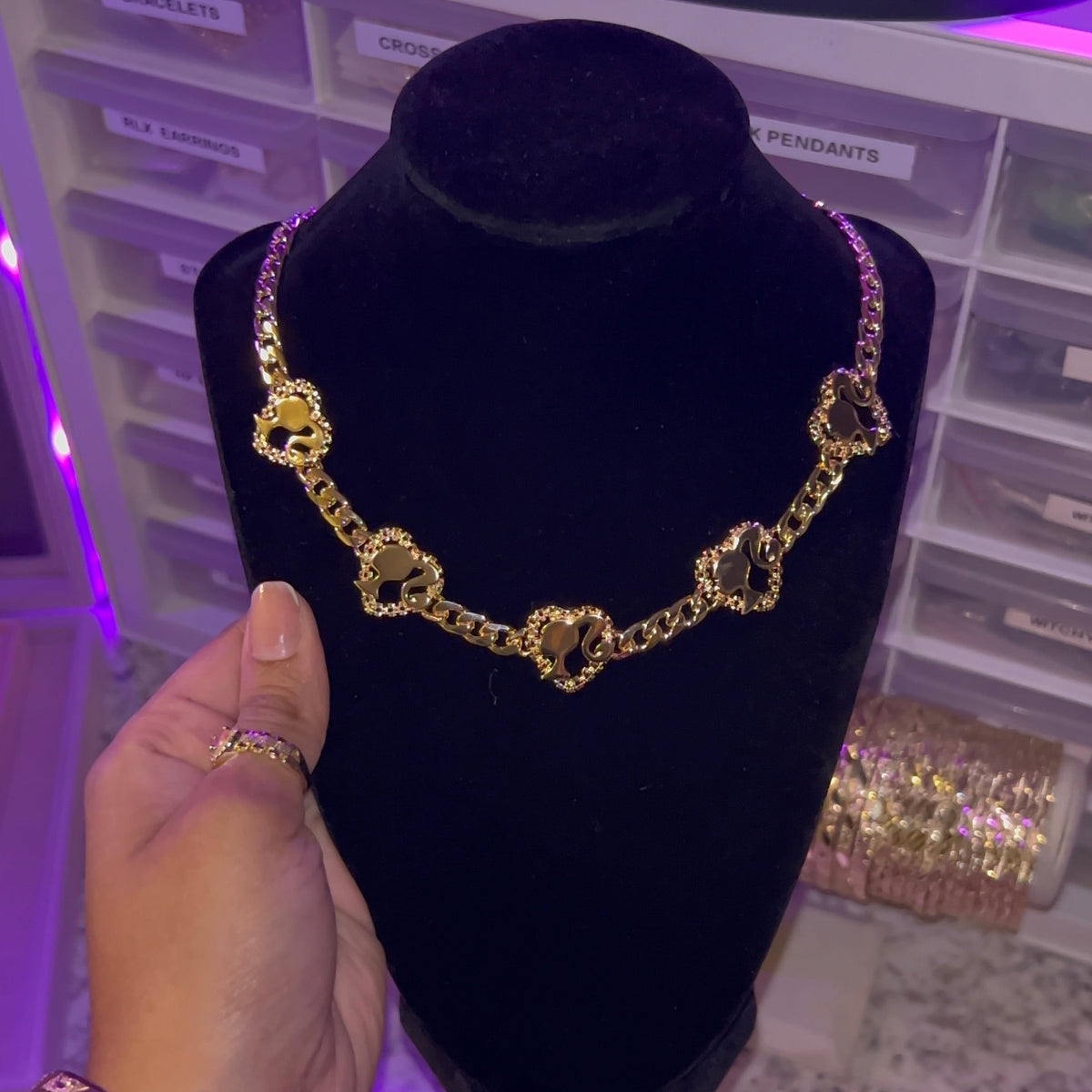 Barbie Hrt Rlx Chain