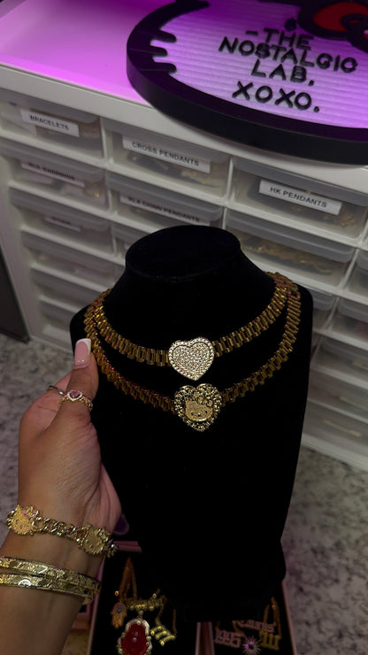 HK Hrt Rolex Chain