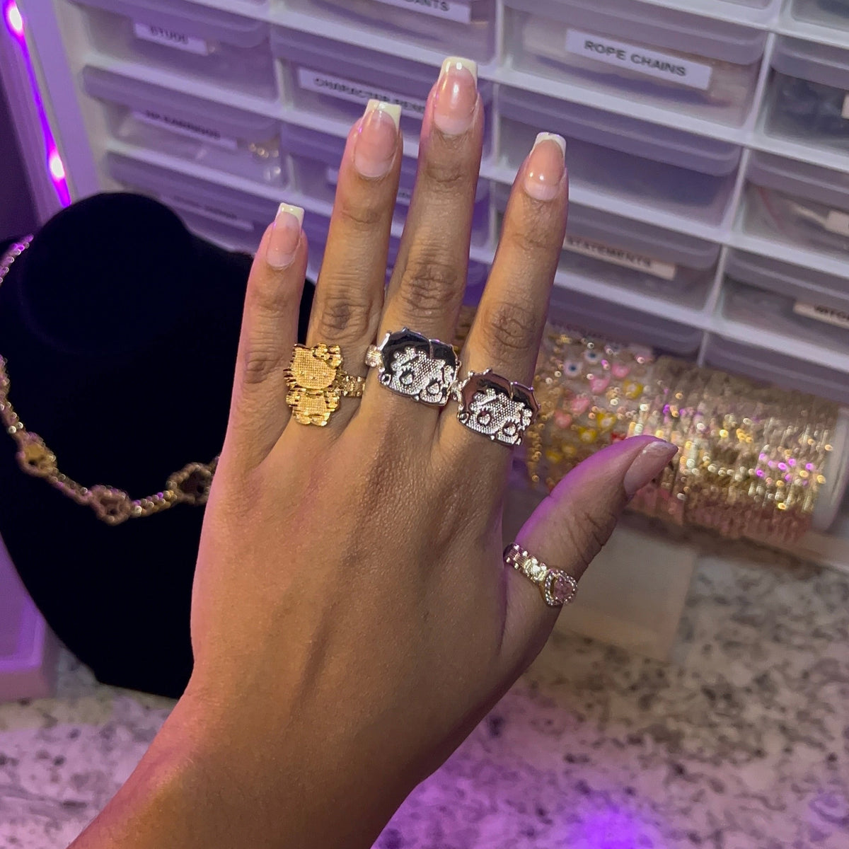Betty Boop Rolex Ring