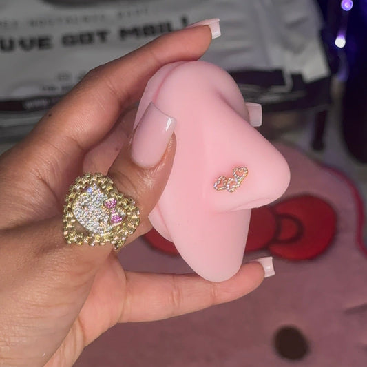 3 HRT Nose Stud