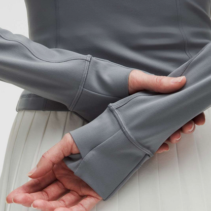 Lululemon Grey Full Zip Define Leggings Set