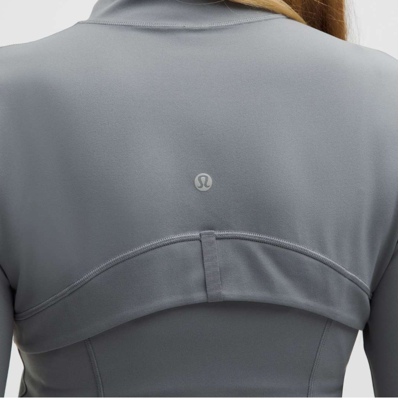 Lululemon Grey Full Zip Define Leggings Set