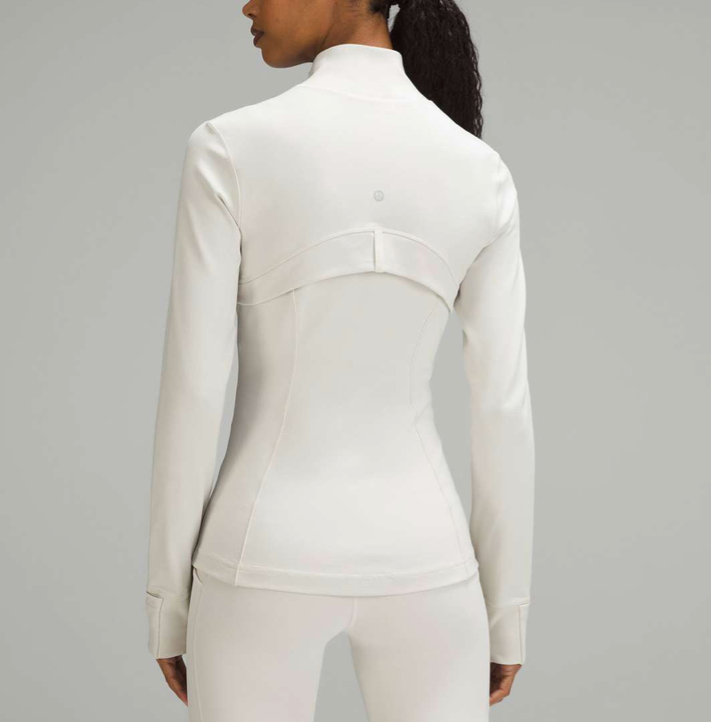 Lululemon Bone Full Zip Define Leggings Set