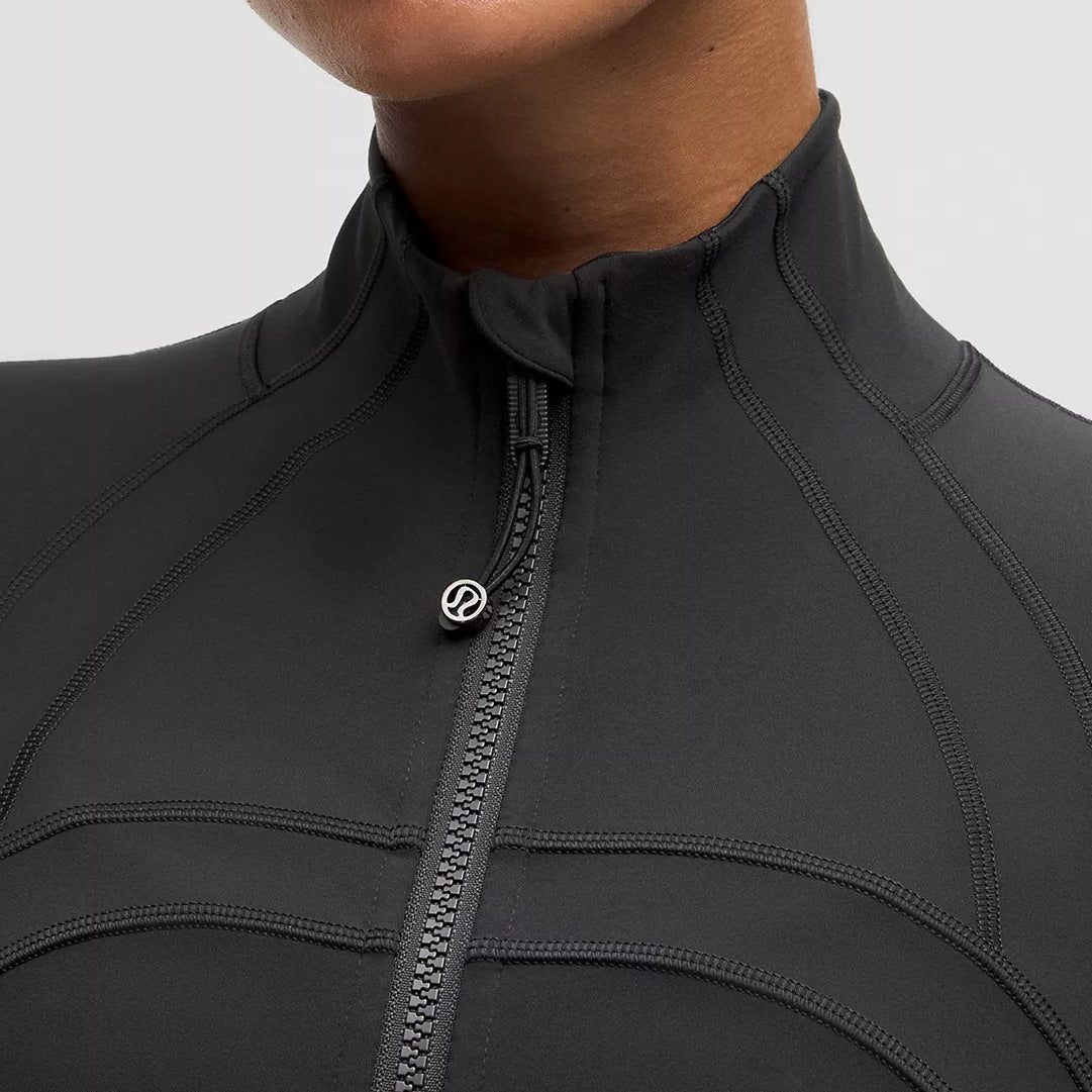 Lululemon Black Full Zip Define Leggings Set