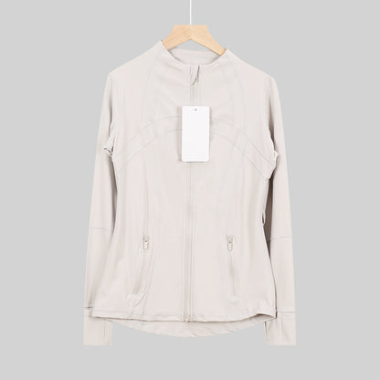 Lululemon Bone Full Zip Define Leggings Set