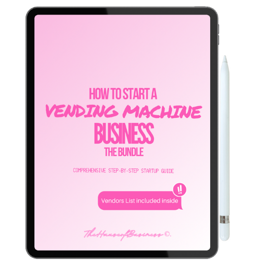 How to Start a Vending Machine Business