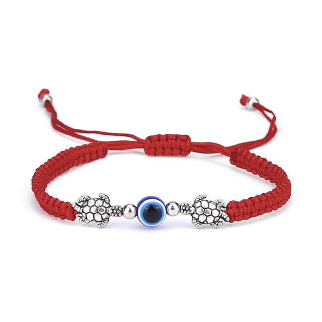 Animal x Evil Eye Rope Bracelet