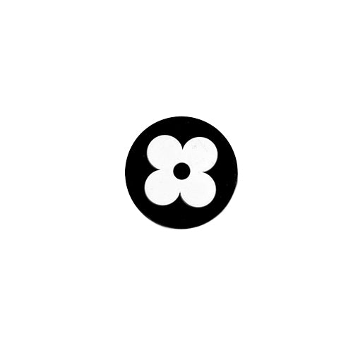 LV Flower I - Black Croc Klip
