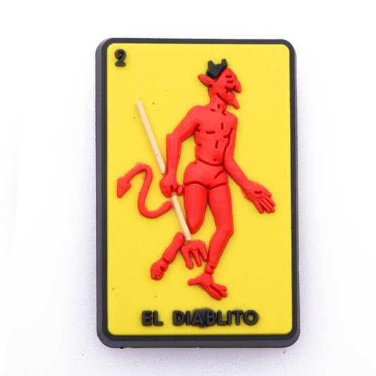 El Diablito Tarot Card Croc Klip