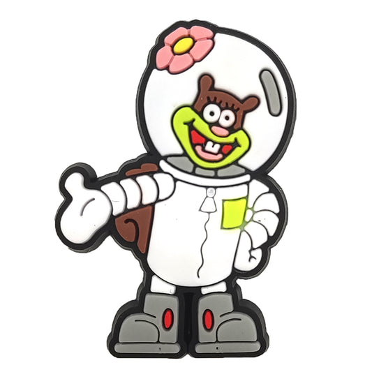 Sandy Cheeks Croc Klip