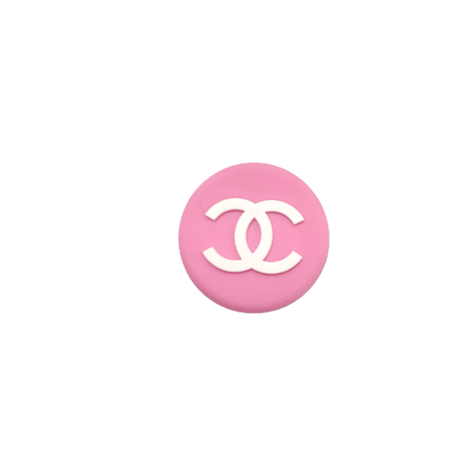 CC- Round Pink Croc Klip