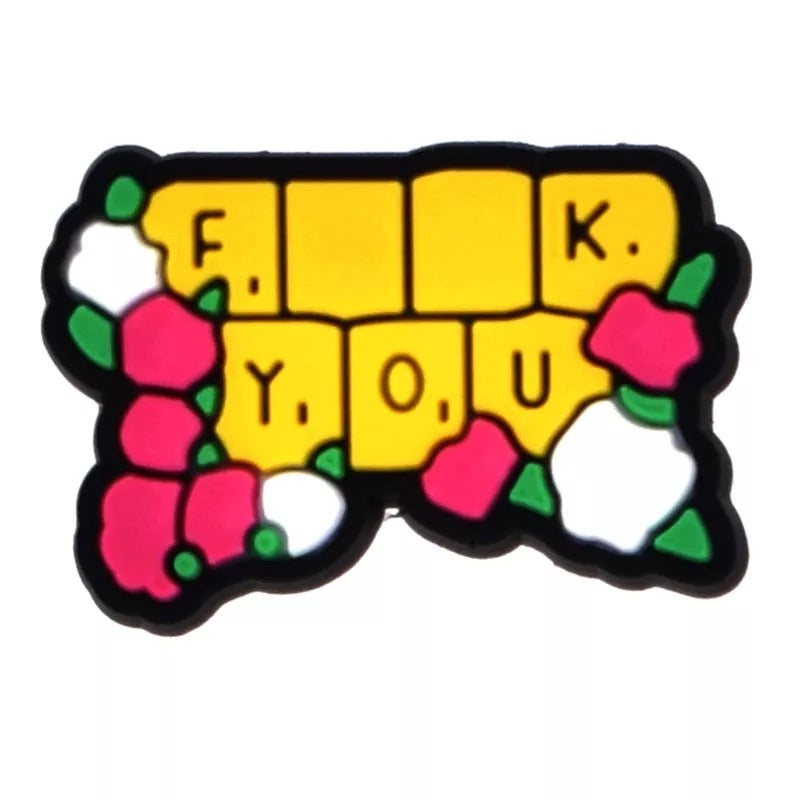F_CK YOU Croc Klip