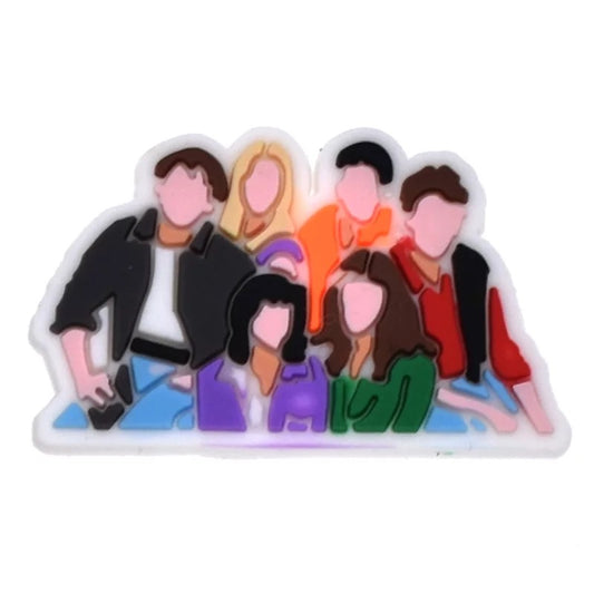 The One with All FRIENDS Croc Klip