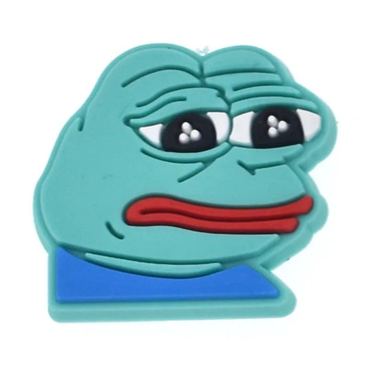 Pepe the Frog Croc Klip
