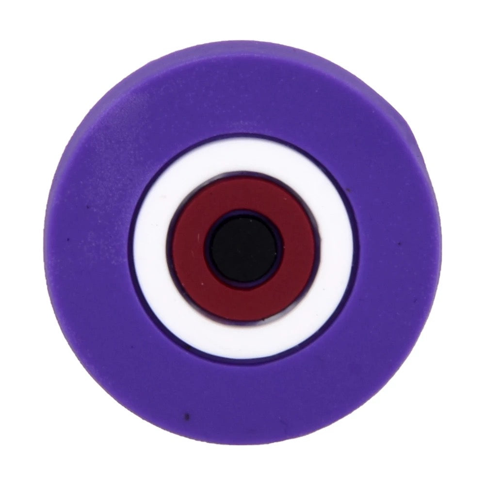 Evil Eye - Purple Croc Klip