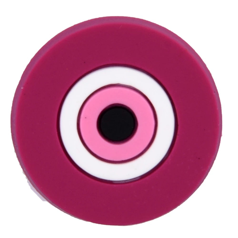 Evil Eye - Magenta Croc Klip