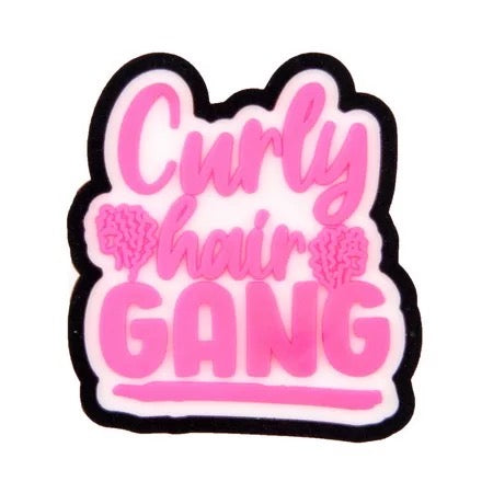 Curly Hair Gang Croc Klip