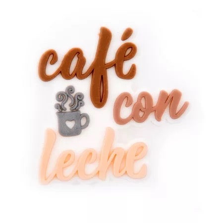 Cafe con Leche Croc Klip