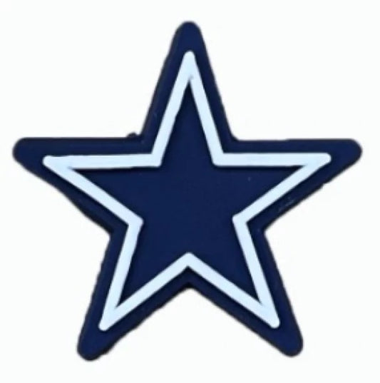Dallas Cowboys Star Croc Klip