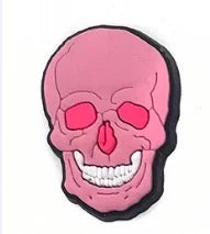 Pink Skeleton Croc Klip