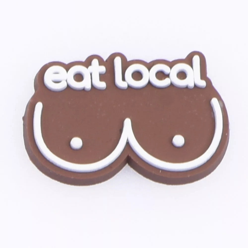 Eat Local Croc Klip