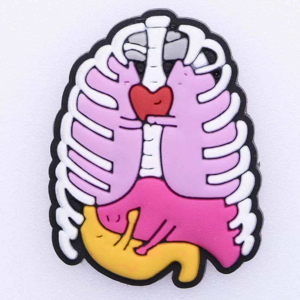 Insides Intertwined Croc Klip