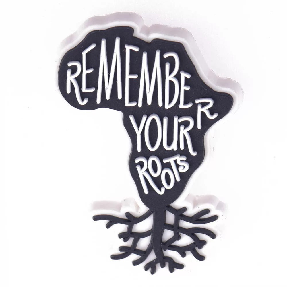 Remember Your Roots Croc Klip