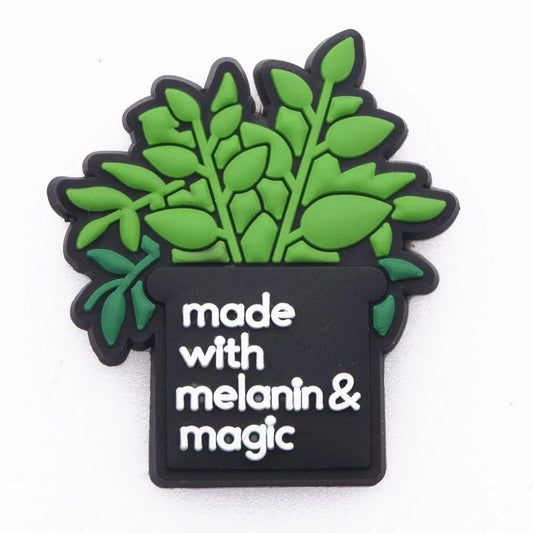 Made with Melanin and Magic Croc Klip