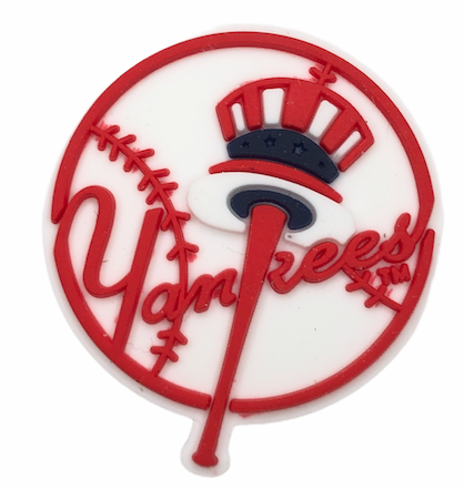 NY Yankees II Croc Klip