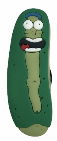 Pickle Rick Croc Klip
