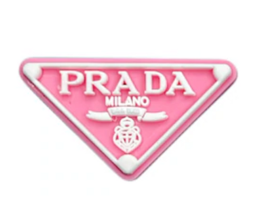 Prada- Pink Croc Klip