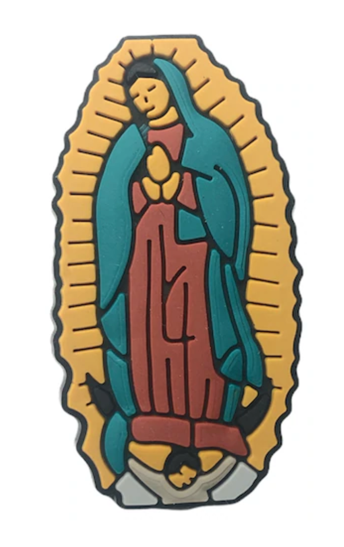 Virgen de Guadalupe Croc Klip