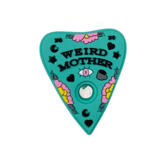 Weird Mother Ouija Planchette Croc Klip