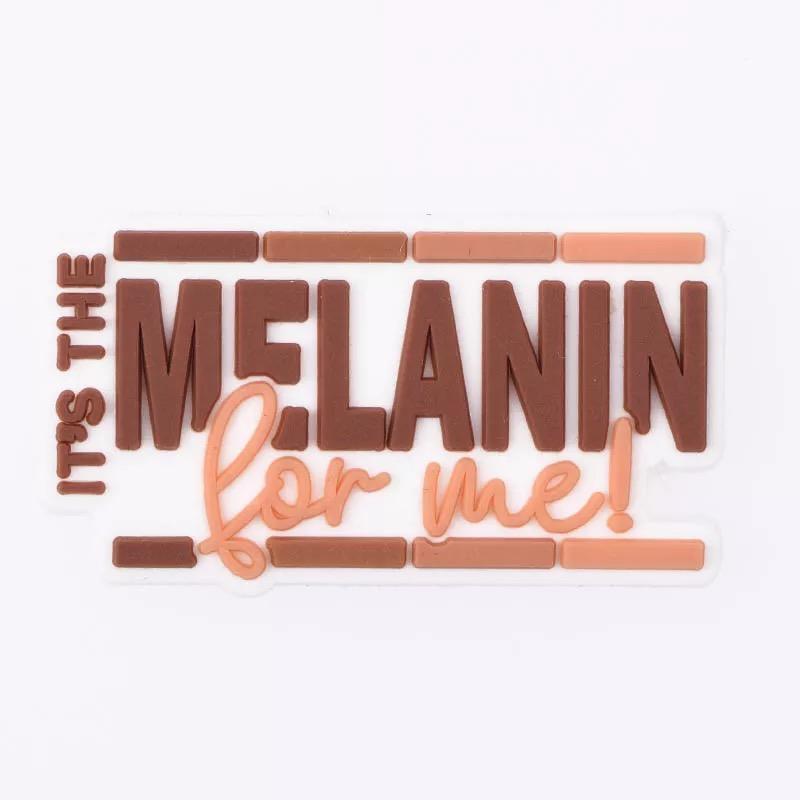 It's the Melanin for Me Croc Klip