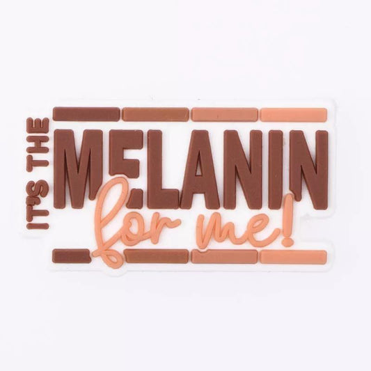 It's the Melanin for Me Croc Klip