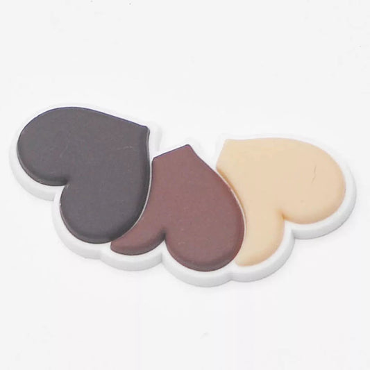 Melanin Hearts Croc Klip