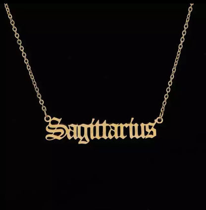 Old English Zodiac Chain