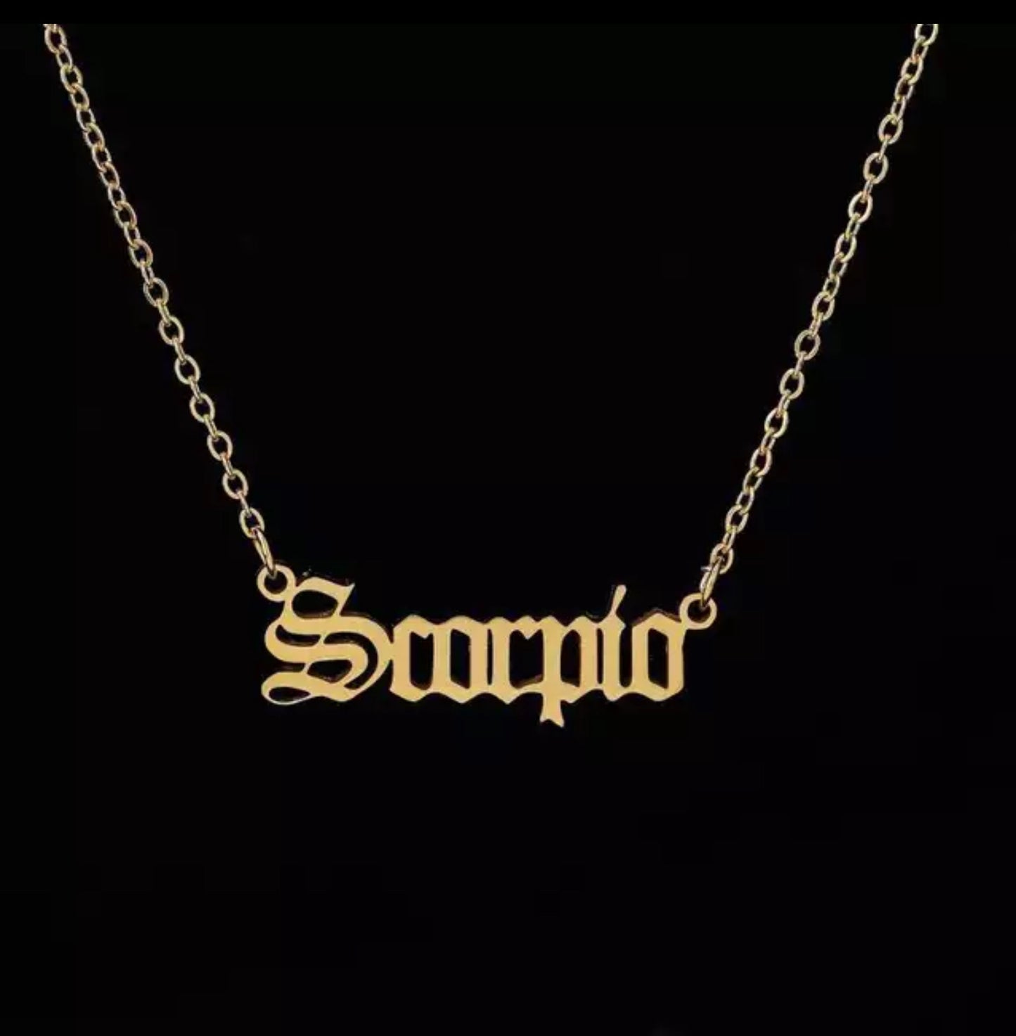 Old English Zodiac Chain