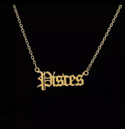 Old English Zodiac Chain