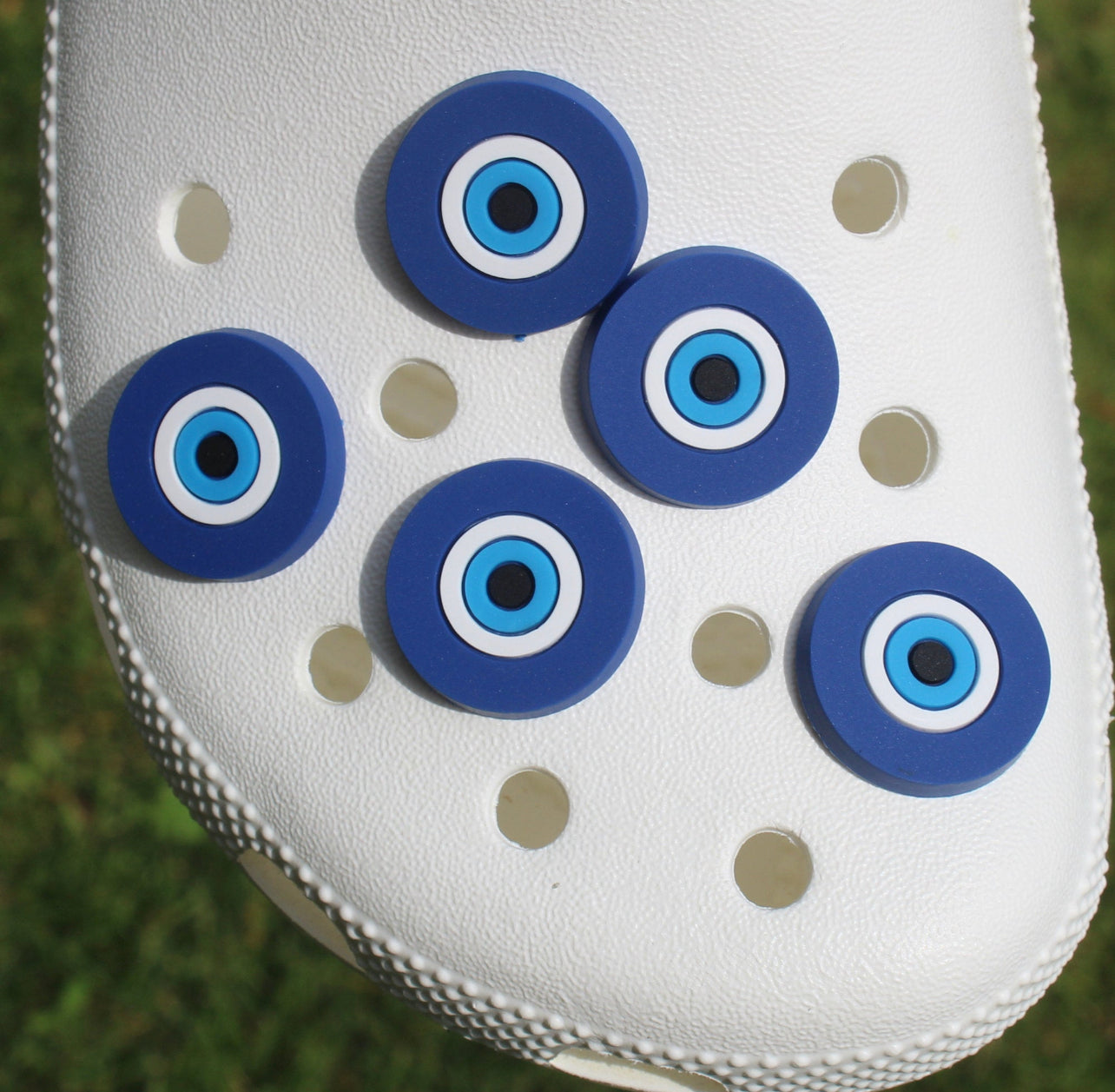 Evil Eye - Blue Croc Klip