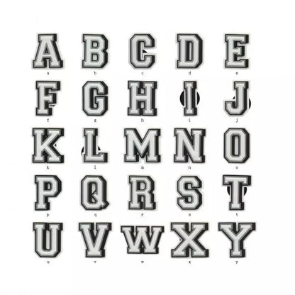 Alphabet Croc Klips