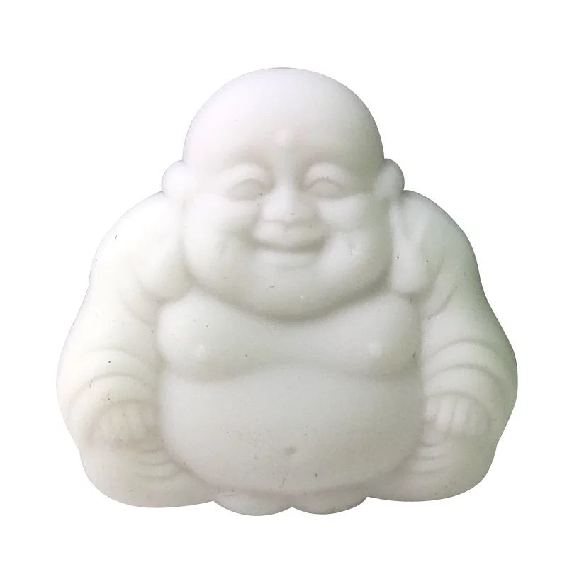 Buddha - White Croc Klip